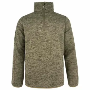 Joluvi Wind Fleece Met Halve Rits Grisfosilvigore