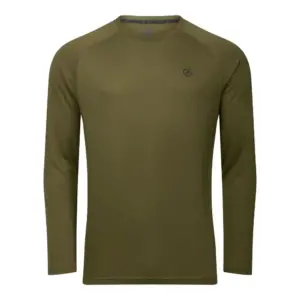 Dare2b Agile T-shirt Met Lange Mouwen Olijf