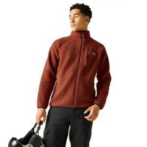 Dare2b Camber Fleece Met Volledige Rits Rood