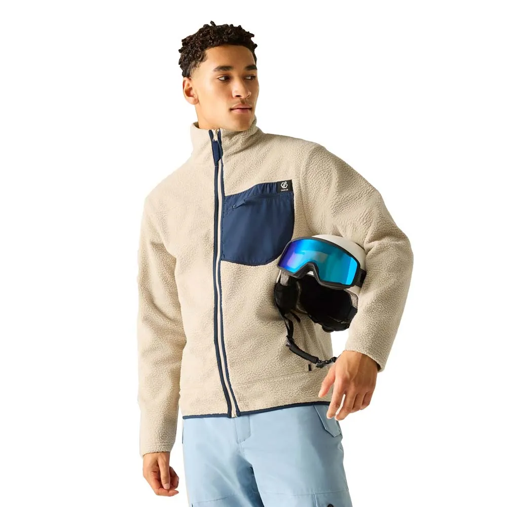 Dare2b Camber Shield Fleece Met Volledige Rits Wit