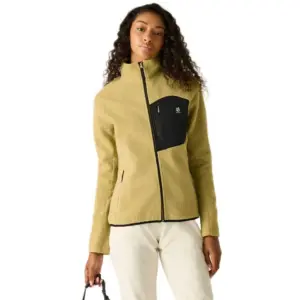 Dare2b Excursion Shield Fleece Met Volledige Rits Beige