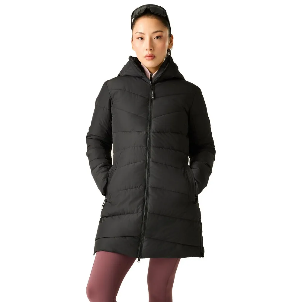 Dare2b Glacier Long Jas Zwart