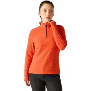Dare2b Glamorize Iv Sweatshirt Met Halve Rits Grenadine