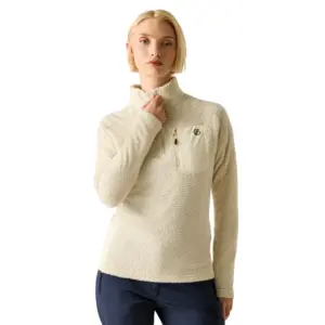 Dare2b Levitate Tech Fleece Met Halve Rits Almond Milk