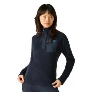 Dare2b Levitate Tech Fleece Met Halve Rits Blauw