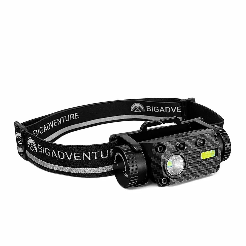 Big Adventure Centauri Hoofdlamp Zwart