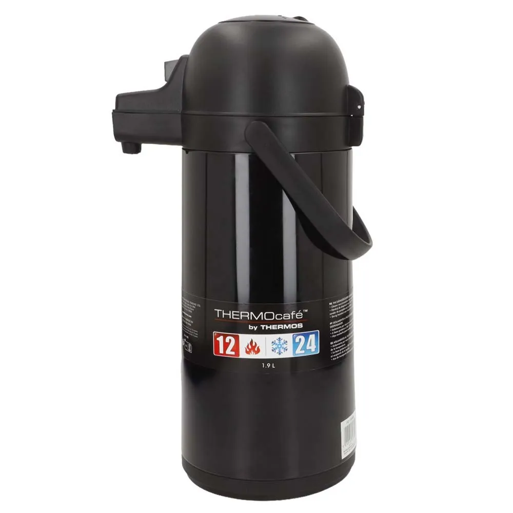 Thermos 1.9l Thermosfles Zwart