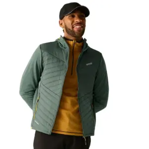 Regatta Anderson Marl Hybrid Jas Groen