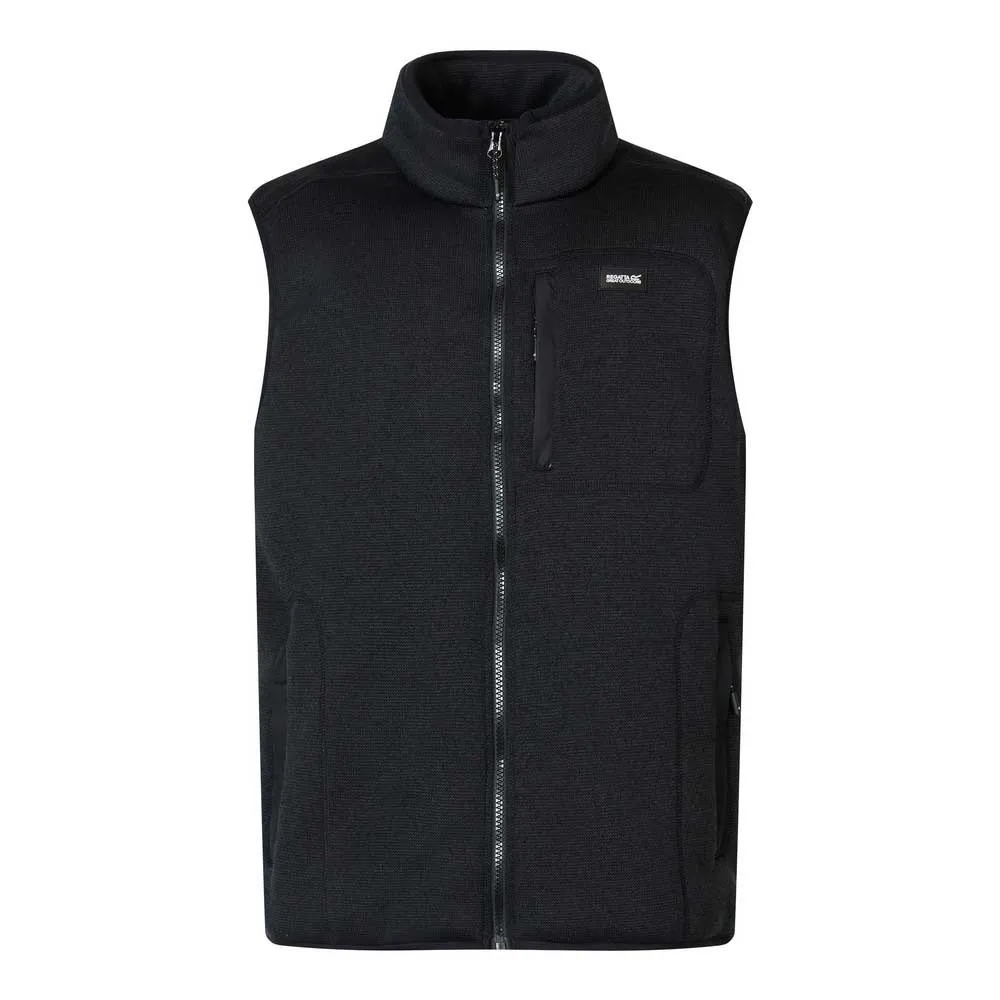 Regatta Barlee B/w Vest Zwart