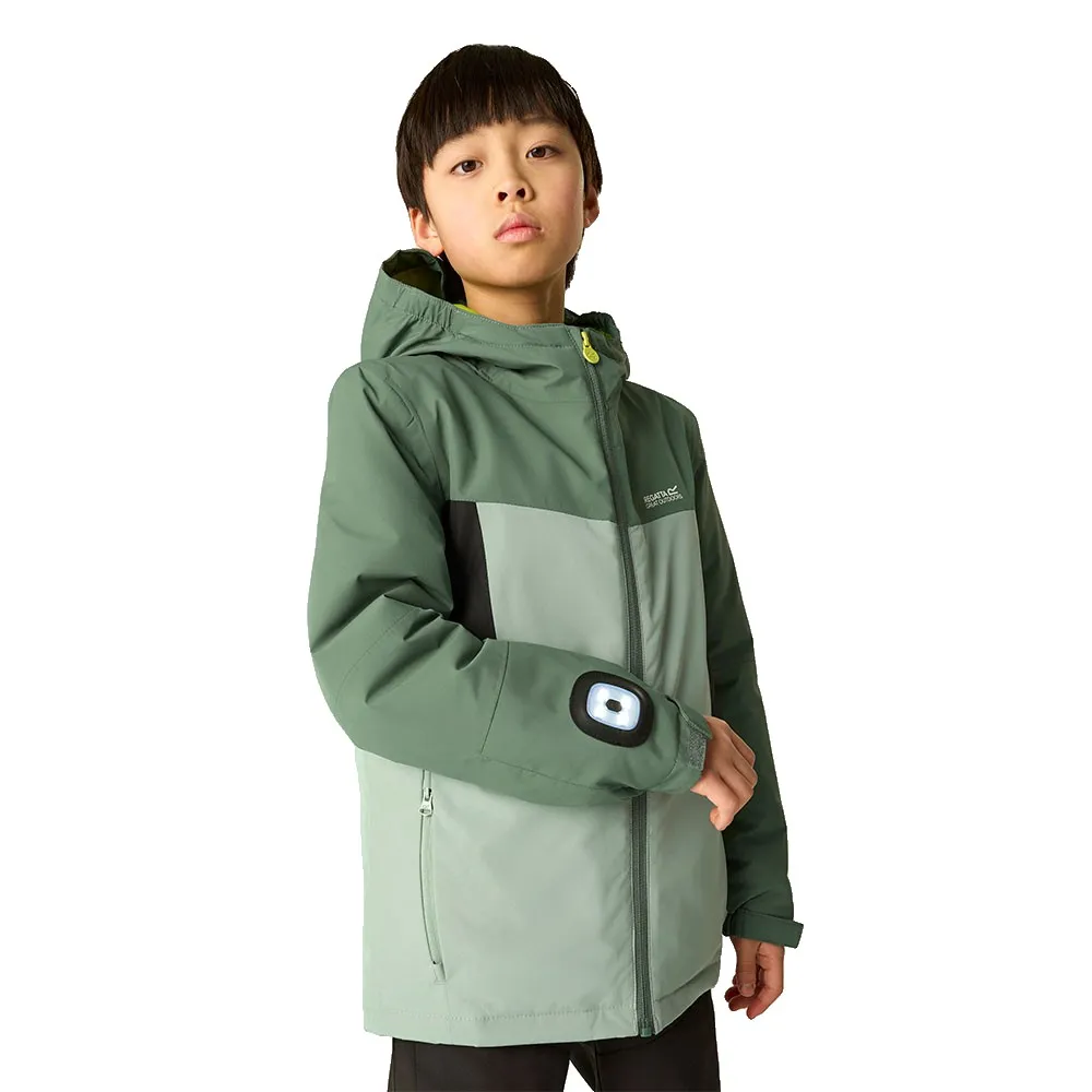 Regatta Beamz Jas Dark Forest / Glacier / Wildlime