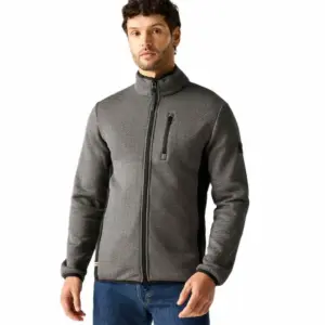 Regatta Brayleigh Fleece Met Volledige Rits Zwart