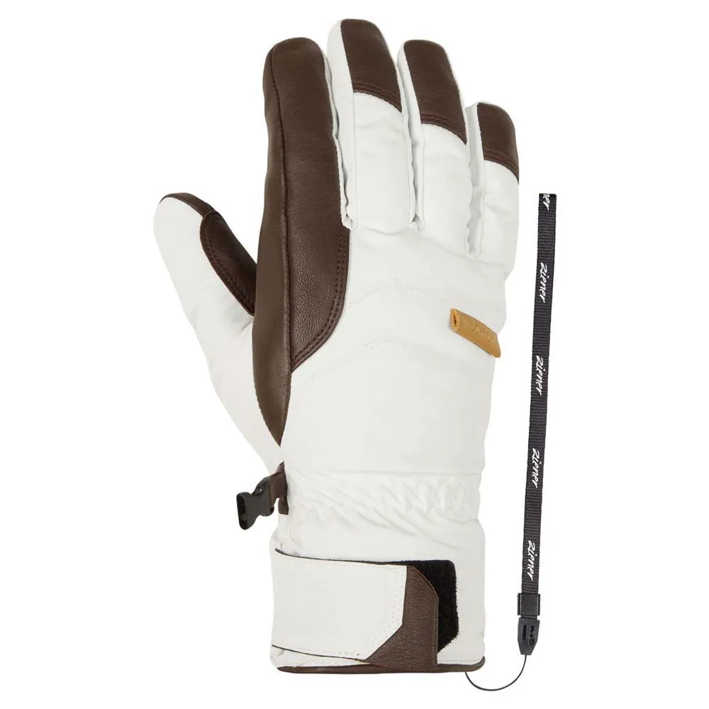 Ziener Kamary Gore-tex® Aw Handschoenen Wit