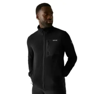 Regatta Eadle Fleece Met Volledige Rits Zwart