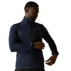 Regatta Eadle Fleece Met Volledige Rits Blauw