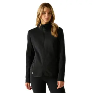 Regatta Elzie Fleece Met Volledige Rits Zwart