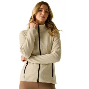 Regatta Elzie Fleece Met Volledige Rits Light Vanilla / Moonbeam
