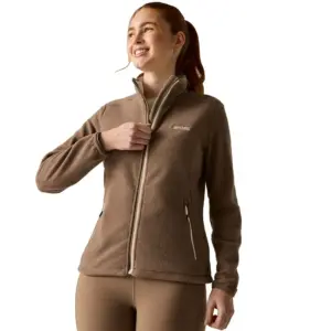 Regatta Floreo Iv Fleece Met Volledige Rits Mocha / Light Vanilla