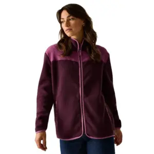 Regatta Frankie Borg Fleece Met Volledige Rits Fig / Violet Ice