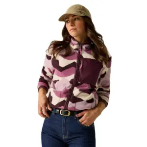 Regatta Frankie Fleece Met Volledige Rits Abstract Mountainscape