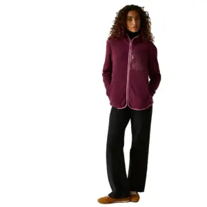 Regatta Frankie Fleece Met Volledige Rits Fig / Violet Ice