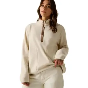 Regatta Frankie Fleece Met Halve Rits Light Vanilla / Mocha