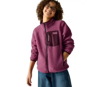 Regatta Frankie Warm Fleece Met Volledige Rits Violet Ice / Fig