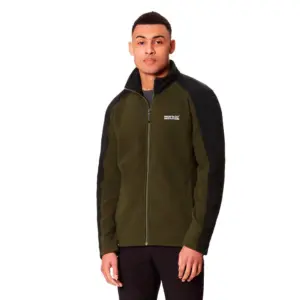 Regatta Hedman Ii Fleece Dkkhaki / Blac