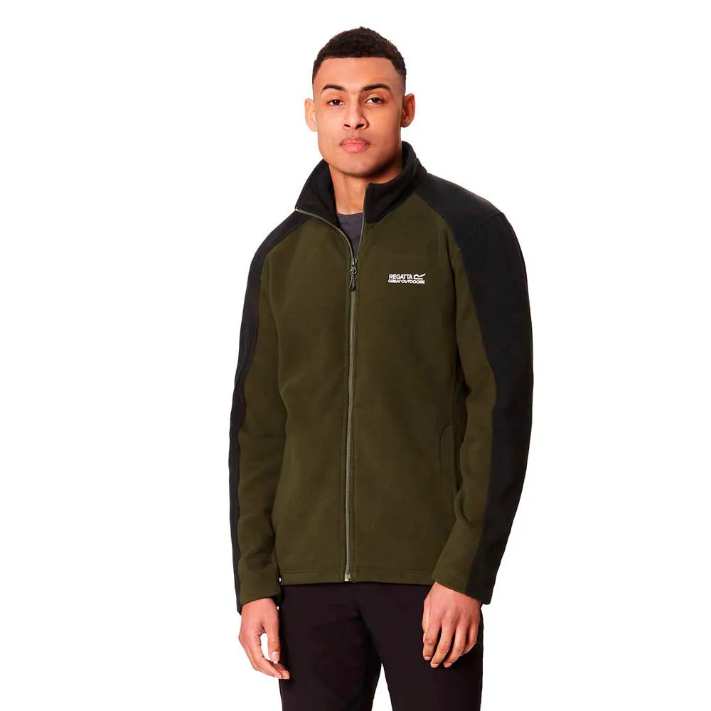 Regatta Hedman Ii Fleece Dkkhaki / Blac