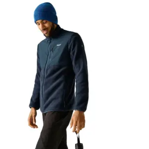 Regatta Morran W/r Fleece Met Volledige Rits Blauw