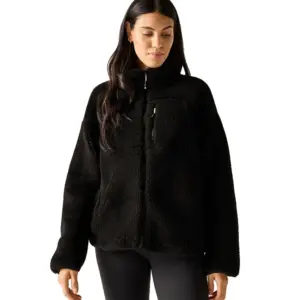Regatta Roswind W/r Fleece Met Volledige Rits Zwart