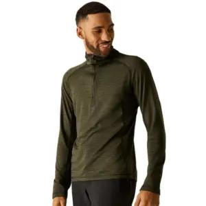 Regatta Yonder Ii Fleece Met Halve Rits Khaki