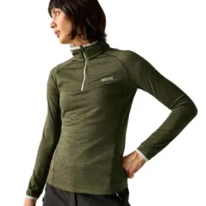 Regatta Yonder Ii Fleece Met Halve Rits Olijf