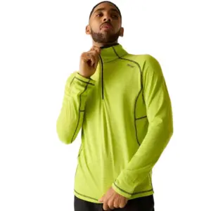 Regatta Yonder Ii Fleece Met Halve Rits Wild Lime
