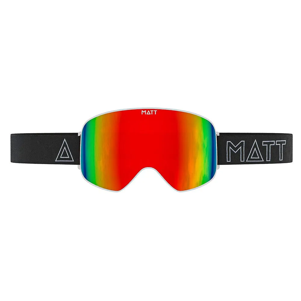 Matt Scale Skibril Rood