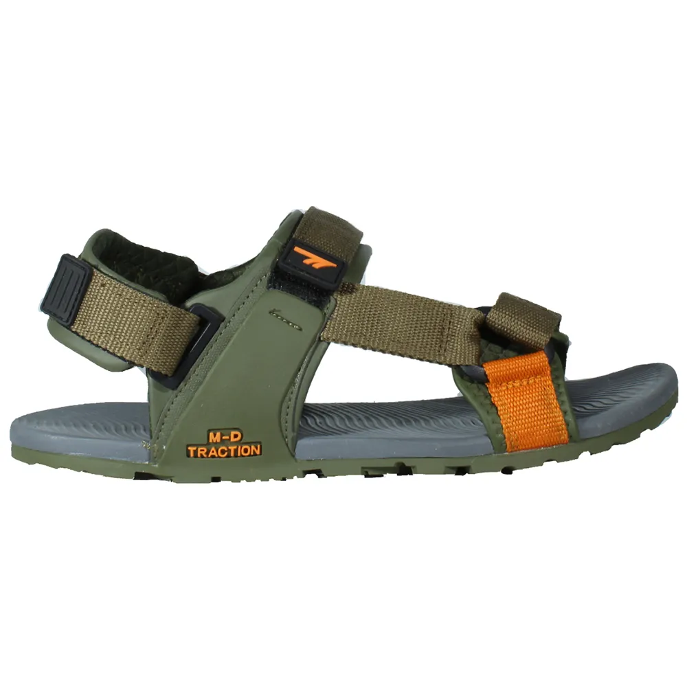 Hi-tec Ula Barefoot Sandalen Olijf