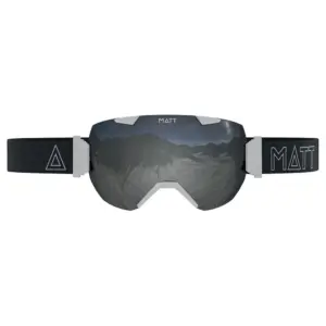Matt Synchro Skibril Zwart