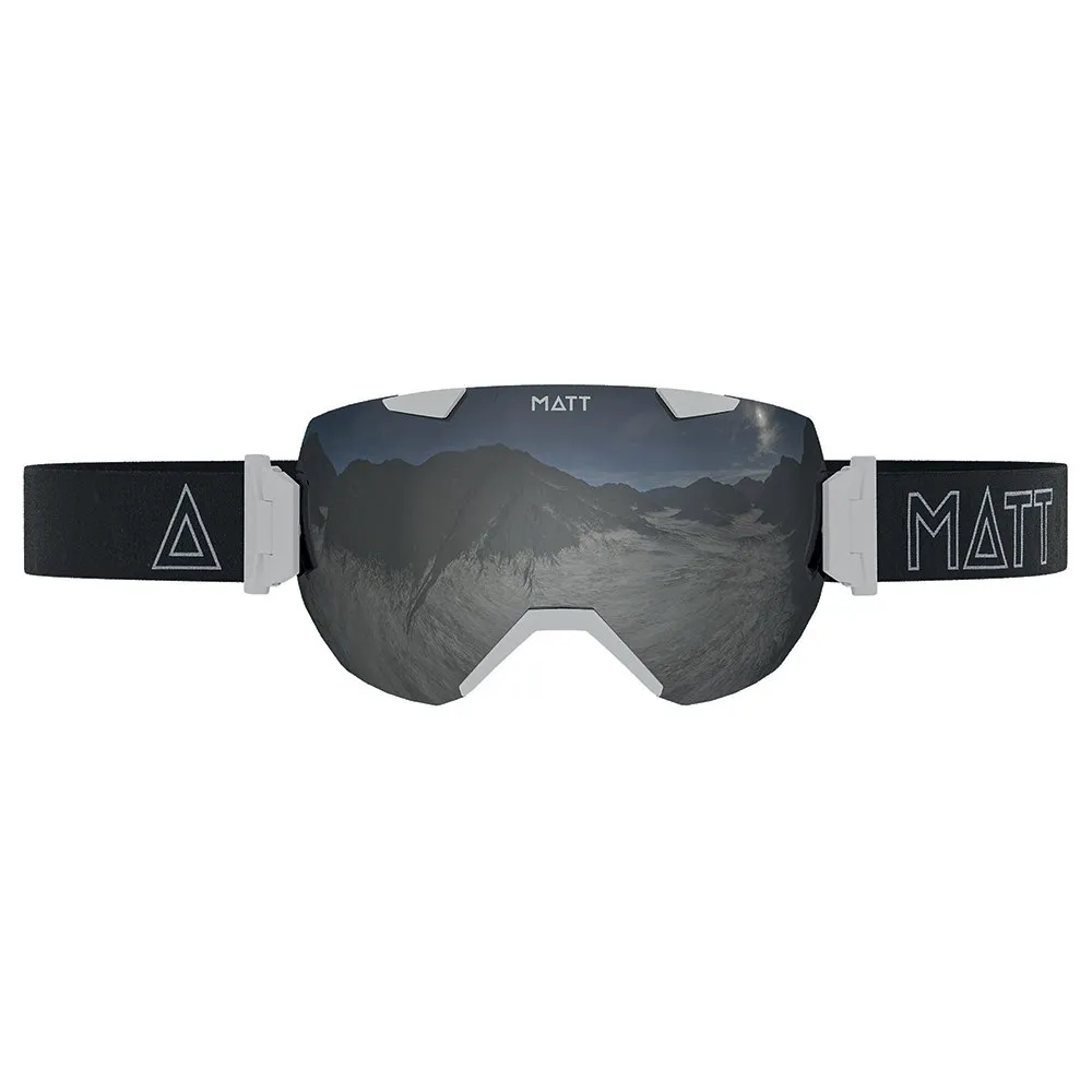 Matt Synchro Skibril Zwart