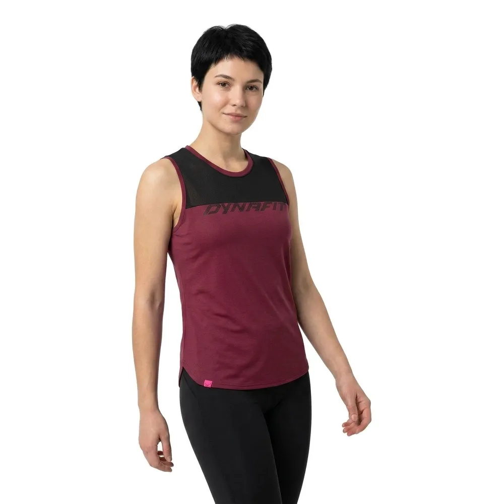 Dynafit 24/7 Mouwloos T-shirt Rood