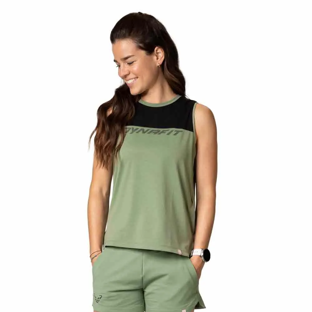 Dynafit 24/7 Mouwloos T-shirt Sage