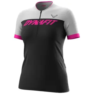 Dynafit Ride Light Half Rits T-shirt Met Korte Mouwen Zwart