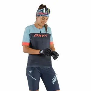 Dynafit Ride Light Half Rits T-shirt Met Korte Mouwen Blauw