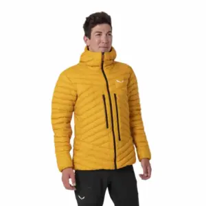 Salewa Ortles Hybrid Rds Gore-tex® Donzen Jas Goud