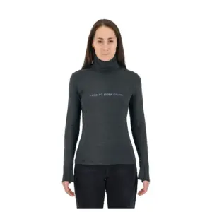 Karpos Coppolo Merino Highneck T-shirt Met Lange Mouwen Grijs