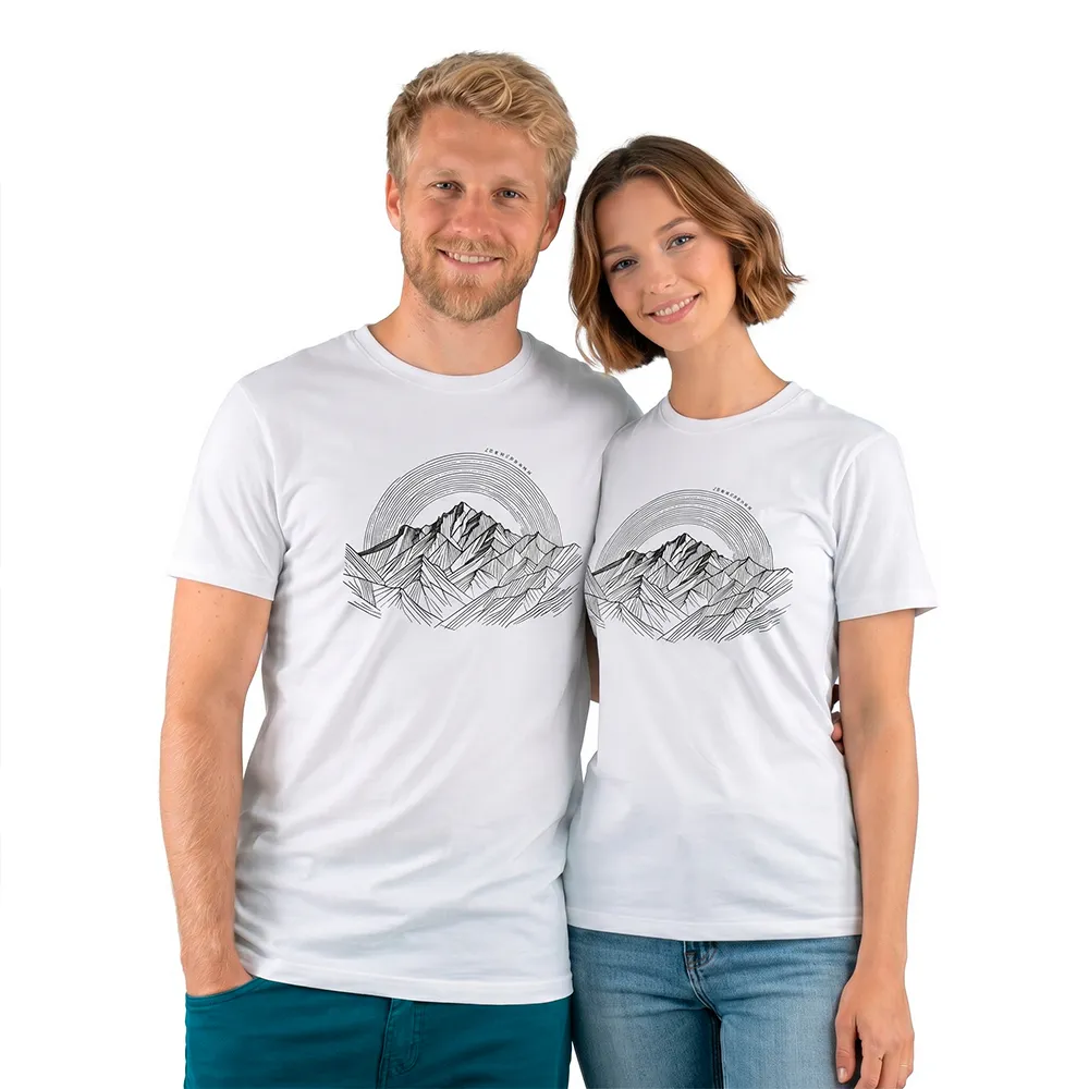 Jeanstrack Alpine T-shirt Met Korte Mouwen Wit