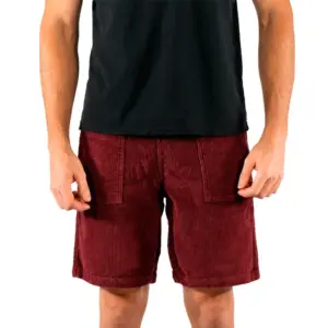 Jeanstrack Crag Korte Broek Maroon