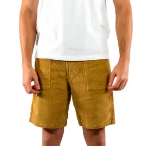 Jeanstrack Crag Korte Broek Mustard