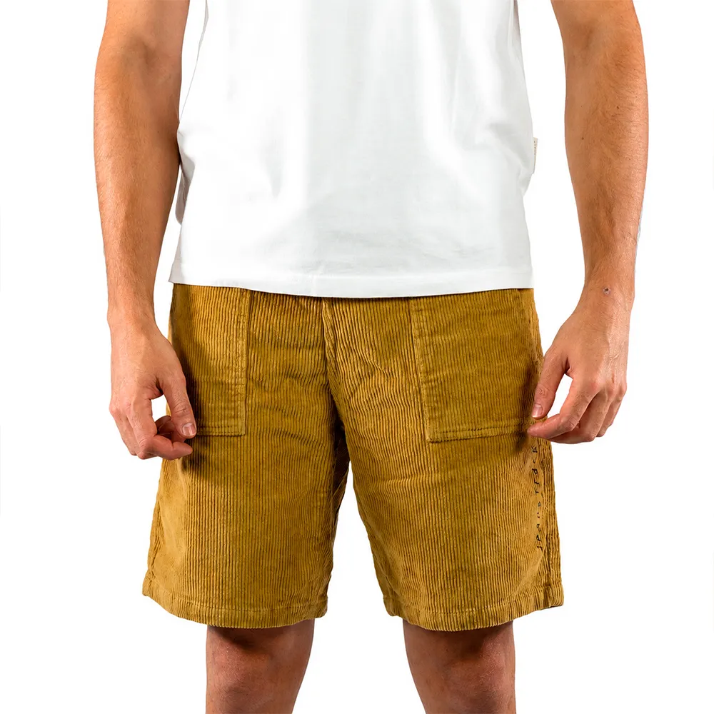 Jeanstrack Crag Korte Broek Mustard