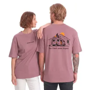 Jeanstrack Nmd T-shirt Met Korte Mouwen Maroon