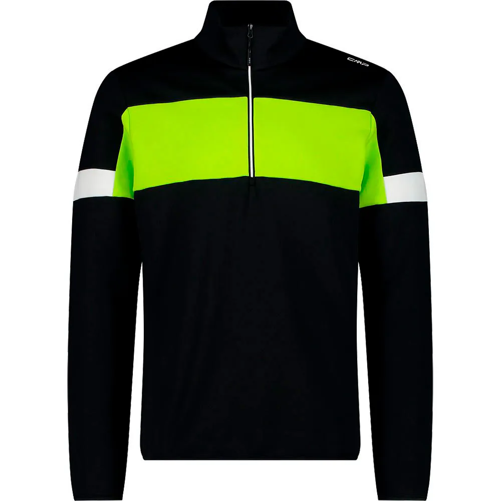 Cmp 34e4087 Fleece Met Halve Rits Zwart