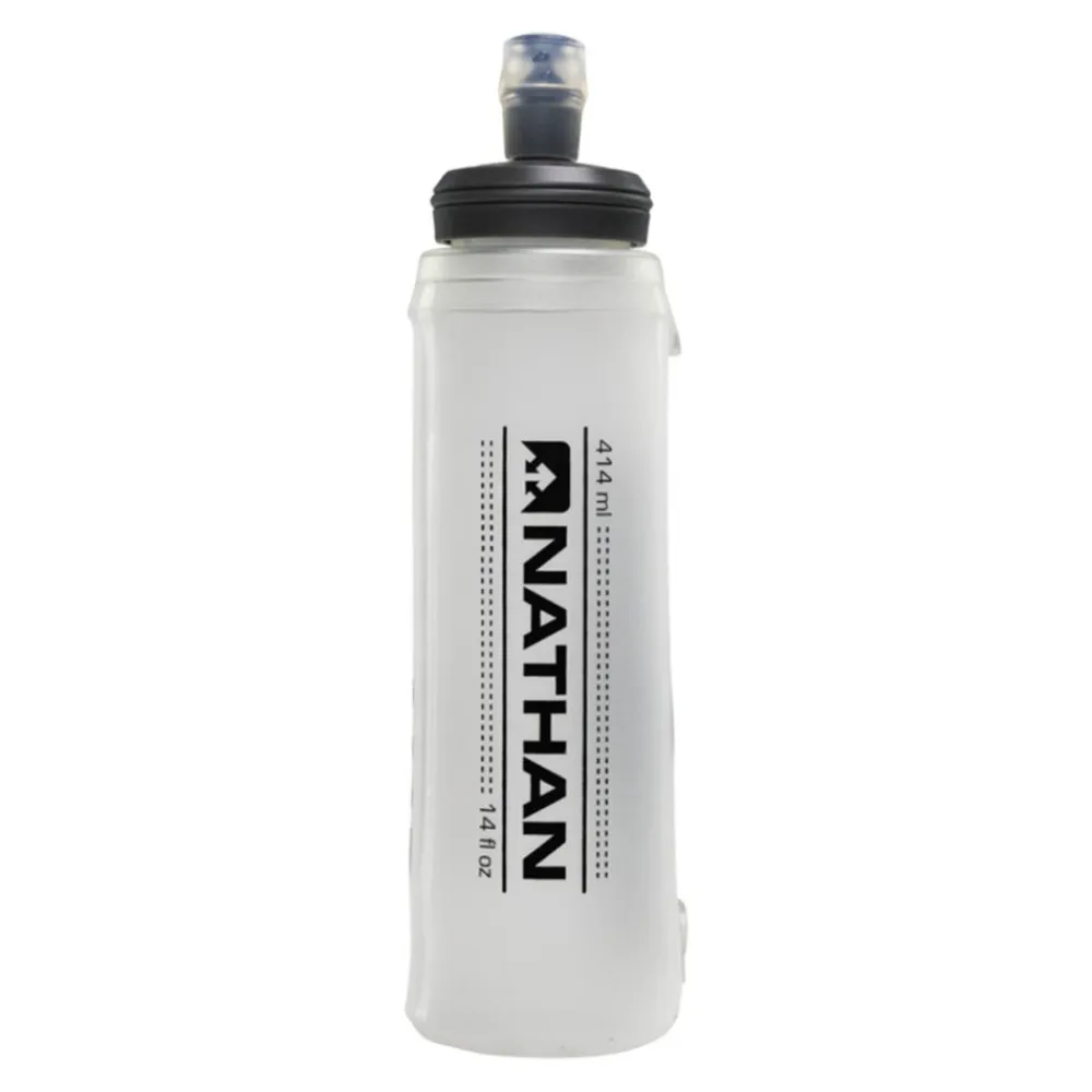 Nathan Soft Flask Bite 420ml Soft Flask Clear